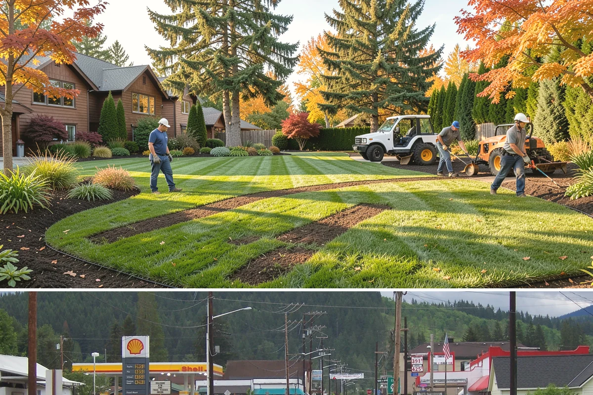 Privacy Hedge Planting in Granite Falls, Snohomish County, WA - Plant hedges in fall or early spring so roots establish during the rainy months before summer heat stresses the young plants.