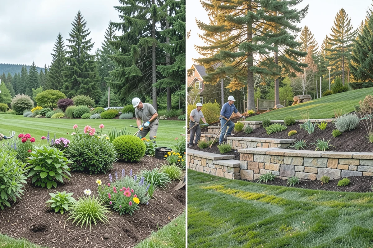 Privacy Hedge Planting in Hamilton, Skagit County, WA - Measure the run and select the right hedge species