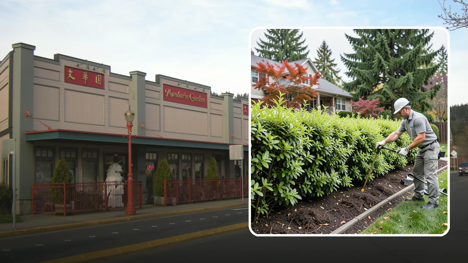 Privacy Hedge Planting in Issaquah, King County, WA - We plant living privacy hedges that create a lush green screen well suited to Northwest yards.