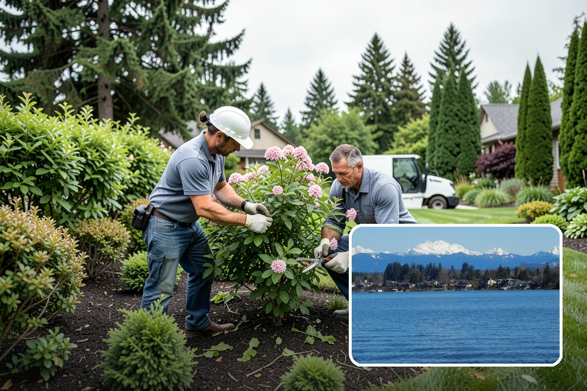 Privacy Hedge Planting in Lake Stevens, Snohomish County, WA - Year-round privacy from a dense evergreen screen