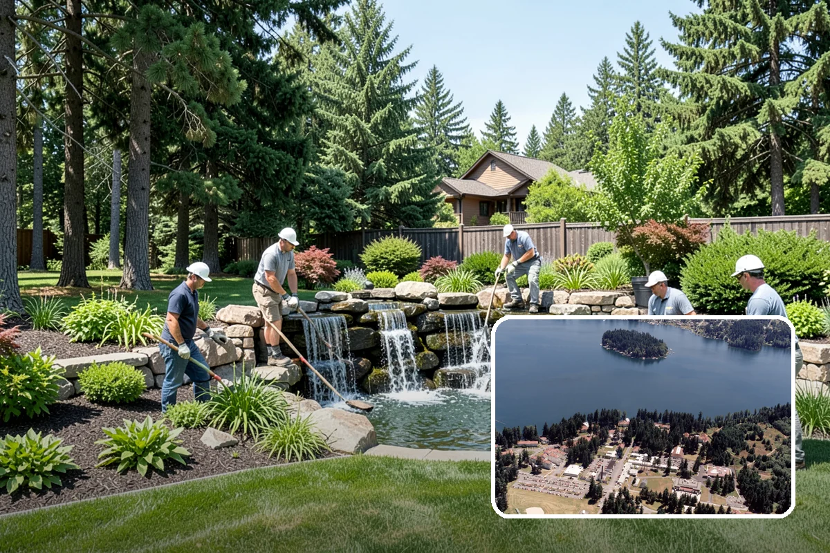 Privacy Hedge Planting in Lakewood, Pierce County, WA - Year-round privacy from a dense evergreen screen