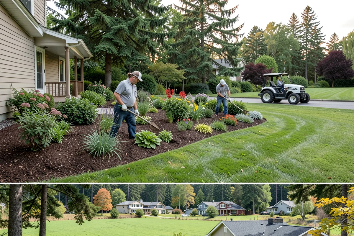 Privacy Hedge Planting in Lyman, Skagit County, WA - Plant hedges in fall or early spring so roots establish during the rainy months before summer heat stresses the young plants.