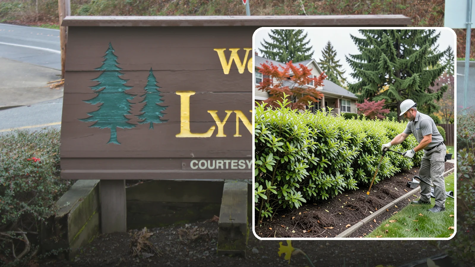 Privacy Hedge Planting in Lynnwood, Snohomish County, WA - We plant living privacy hedges that create a lush green screen well suited to Northwest yards.