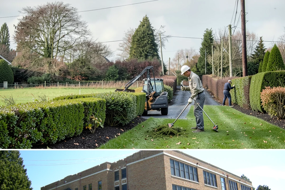 Privacy Hedge Planting in Maple Valley, King County, WA - Plant hedges in fall or early spring so roots establish during the rainy months before summer heat stresses the young plants.