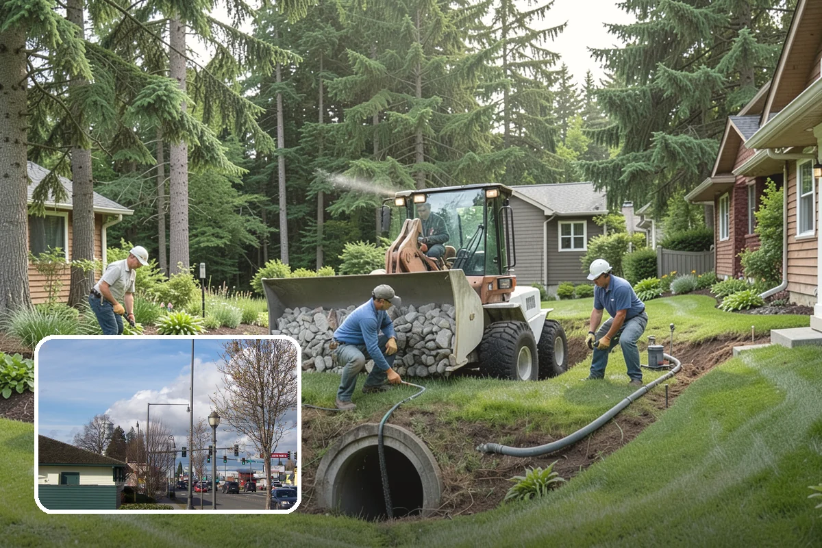 Privacy Hedge Planting in Marysville, Snohomish County, WA - Year-round privacy from a dense evergreen screen