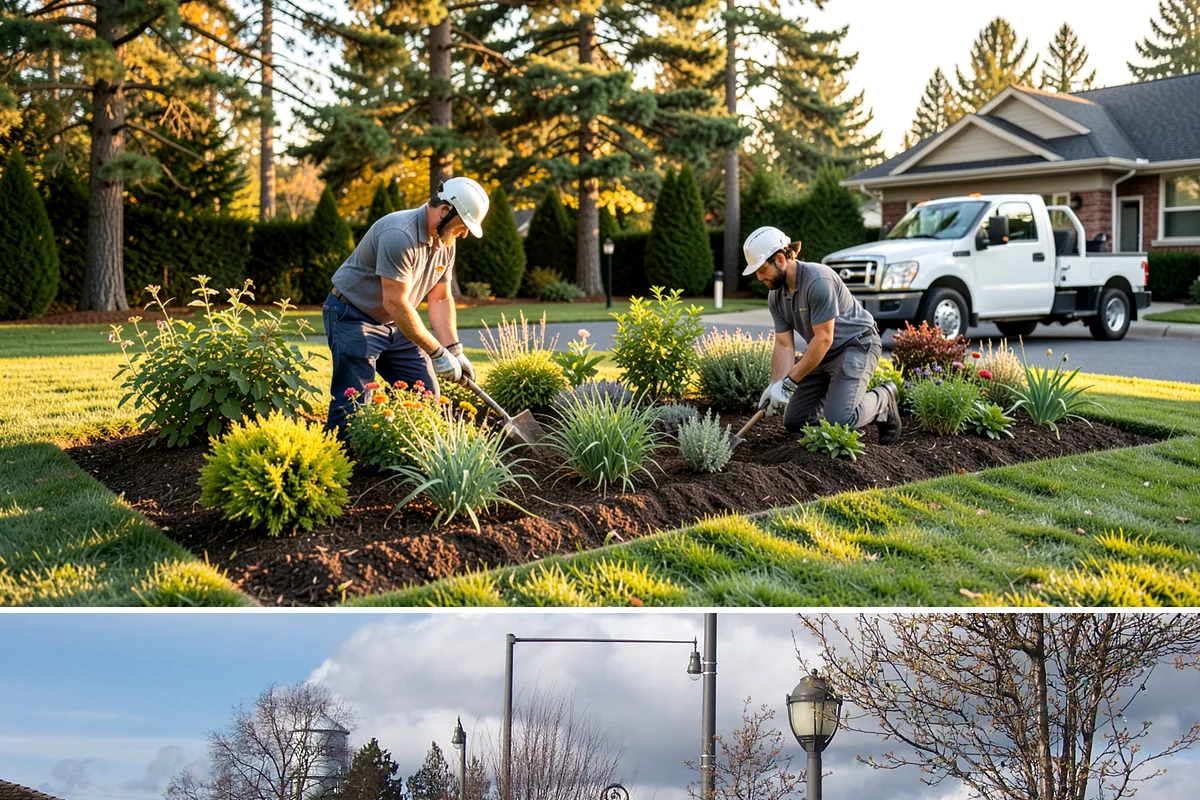 Privacy Hedge Planting in Marysville, Snohomish County, WA - Plant hedges in fall or early spring so roots establish during the rainy months before summer heat stresses the young plants.