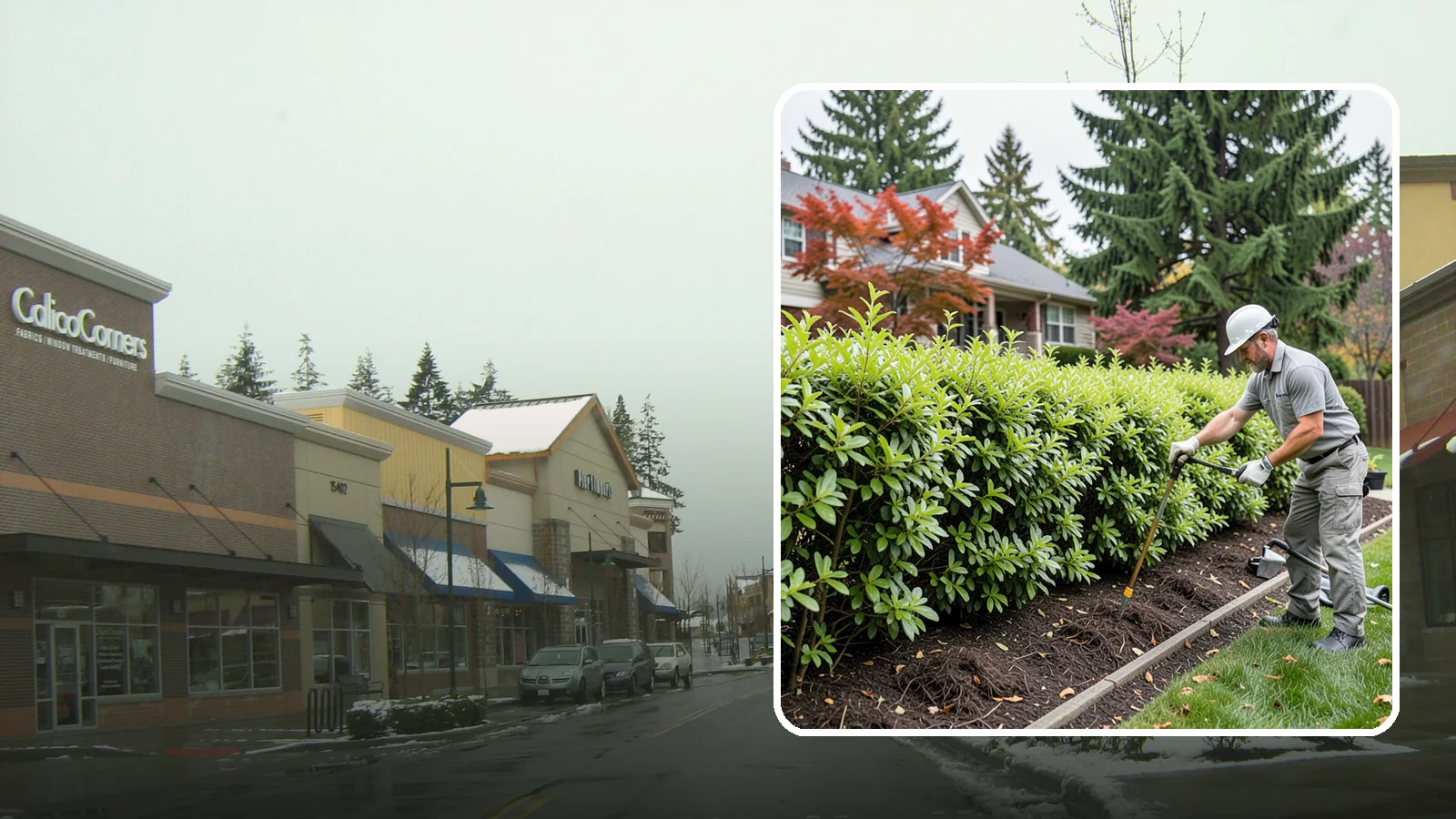 Privacy Hedge Planting in Mill Creek, Snohomish County, WA - We plant living privacy hedges that create a lush green screen well suited to Northwest yards.