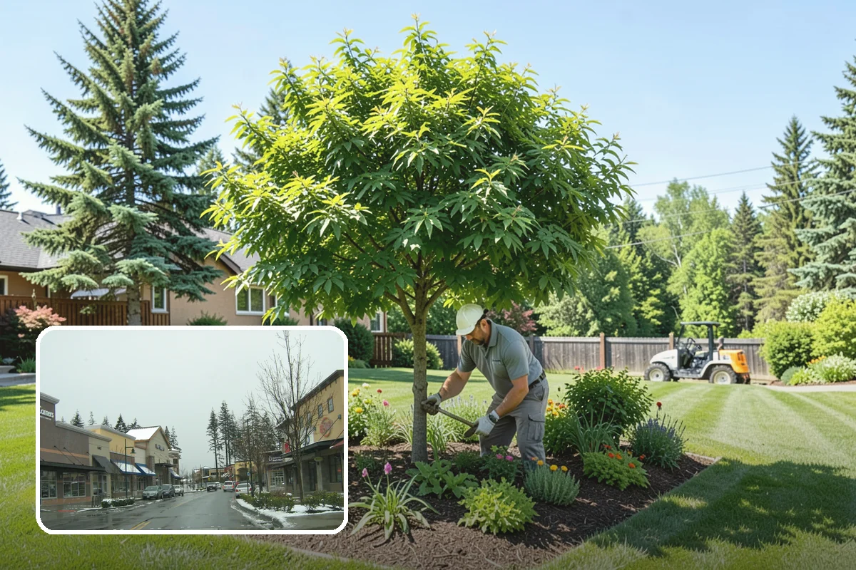 Privacy Hedge Planting in Mill Creek, Snohomish County, WA - Year-round privacy from a dense evergreen screen