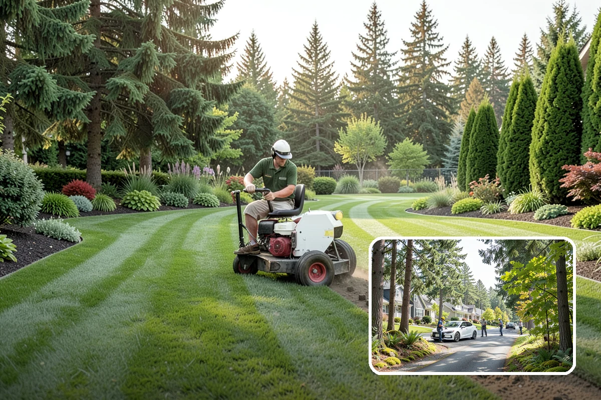 Privacy Hedge Planting in Normandy Park, King County, WA - Year-round privacy from a dense evergreen screen
