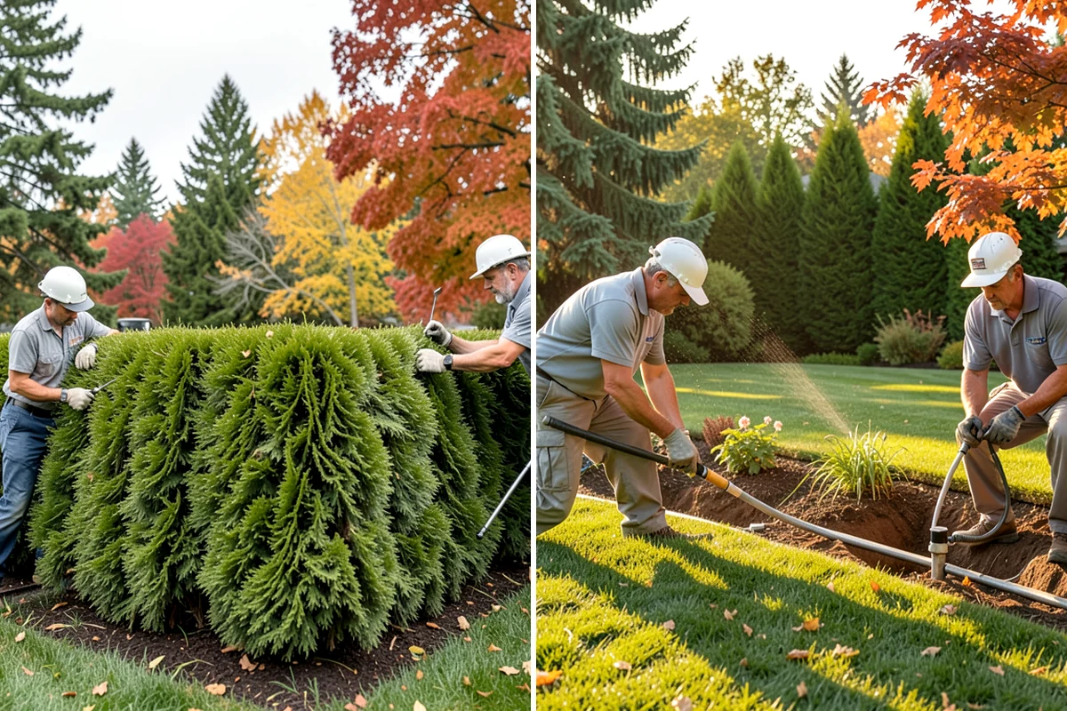 Privacy Hedge Planting in Normandy Park, King County, WA - Measure the run and select the right hedge species