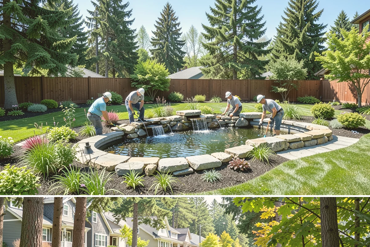 Privacy Hedge Planting in Normandy Park, King County, WA - Plant hedges in fall or early spring so roots establish during the rainy months before summer heat stresses the young plants.