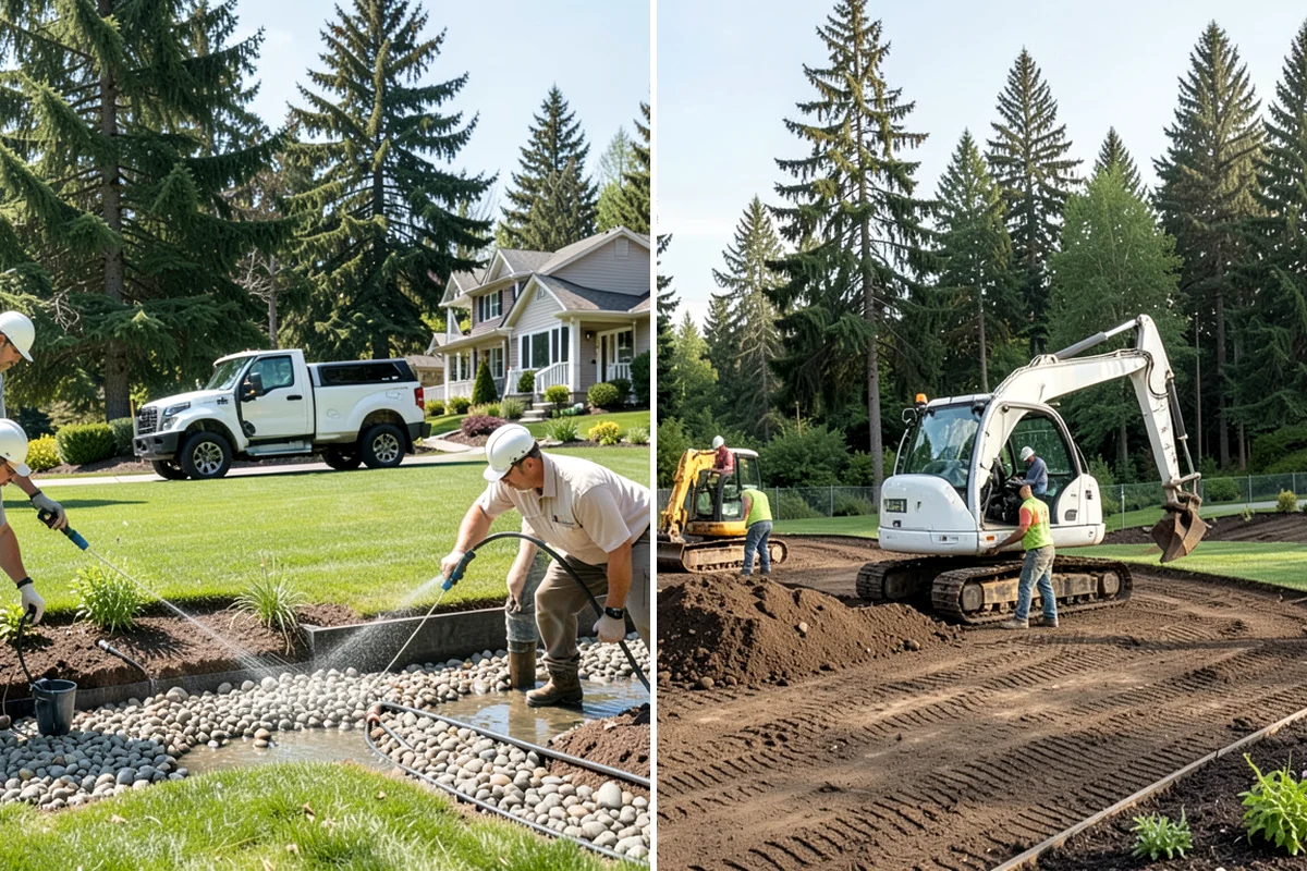 Privacy Hedge Planting in Pacific, King County, WA - Measure the run and select the right hedge species