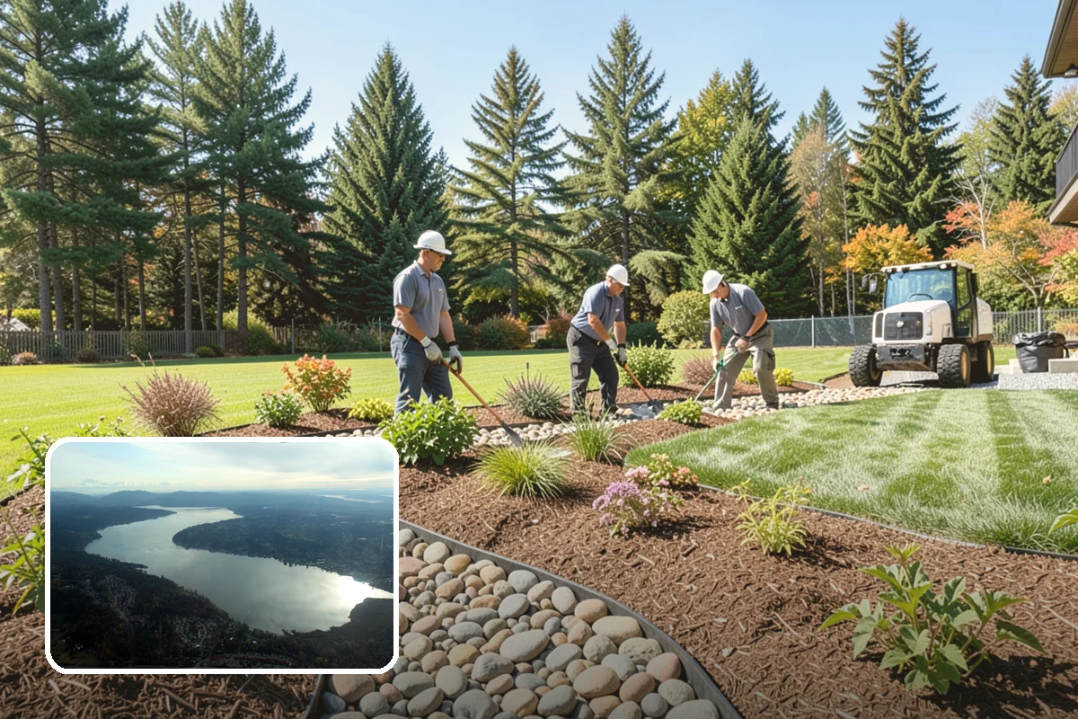 Privacy Hedge Planting in Sammamish, King County, WA - Year-round privacy from a dense evergreen screen