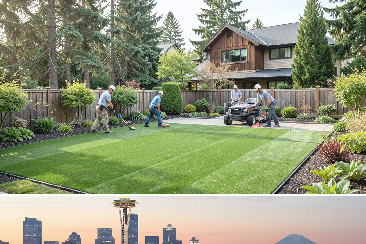 Privacy Hedge Planting in Seattle, King County, WA - Plant hedges in fall or early spring so roots establish during the rainy months before summer heat stresses the young plants.