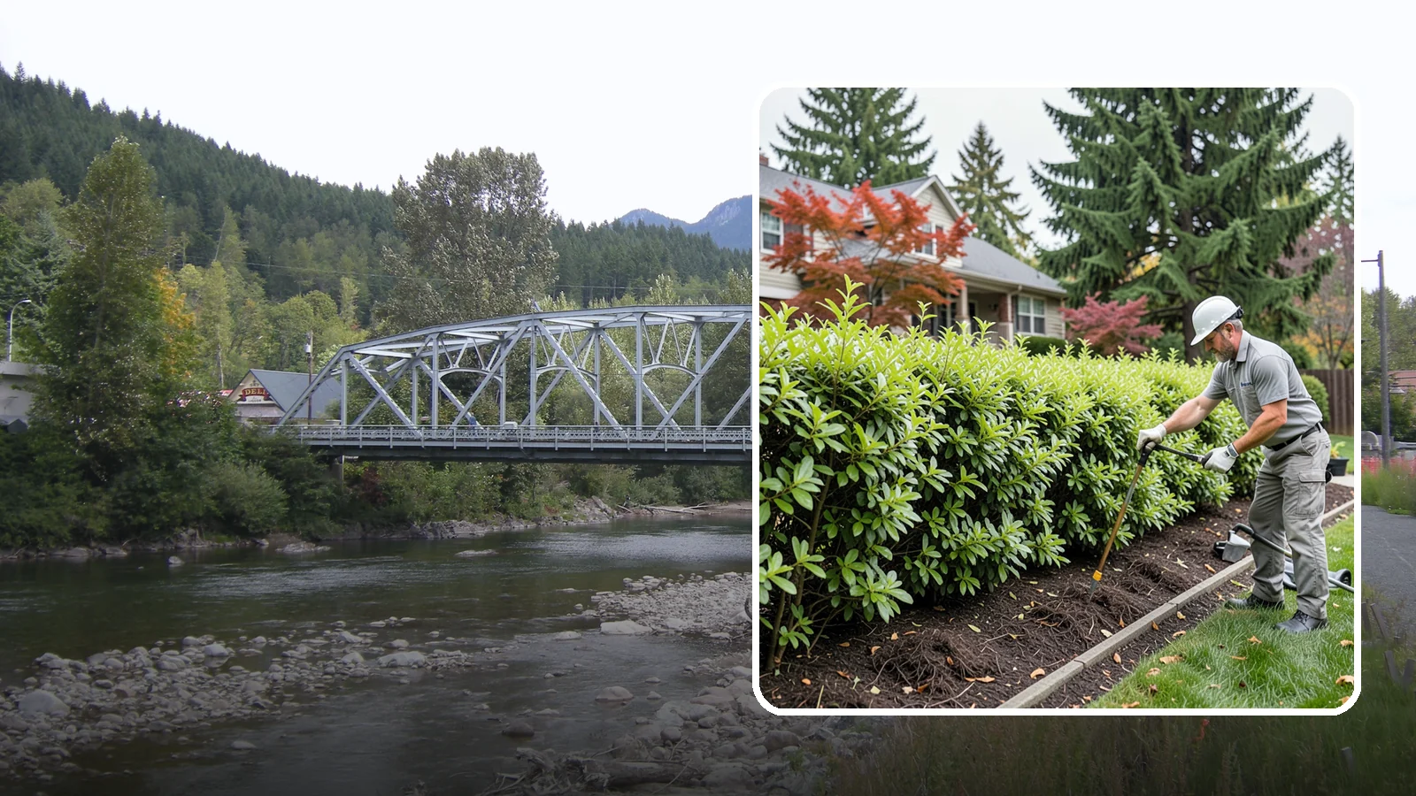 Privacy Hedge Planting in Skykomish, King County, WA - We plant living privacy hedges that create a lush green screen well suited to Northwest yards.