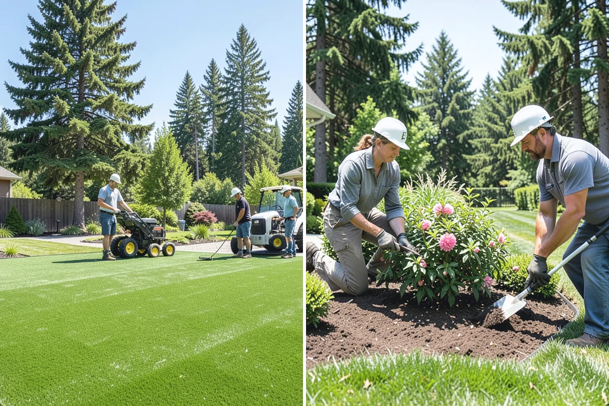 Privacy Hedge Planting in South Prairie, Pierce County, WA - Measure the run and select the right hedge species