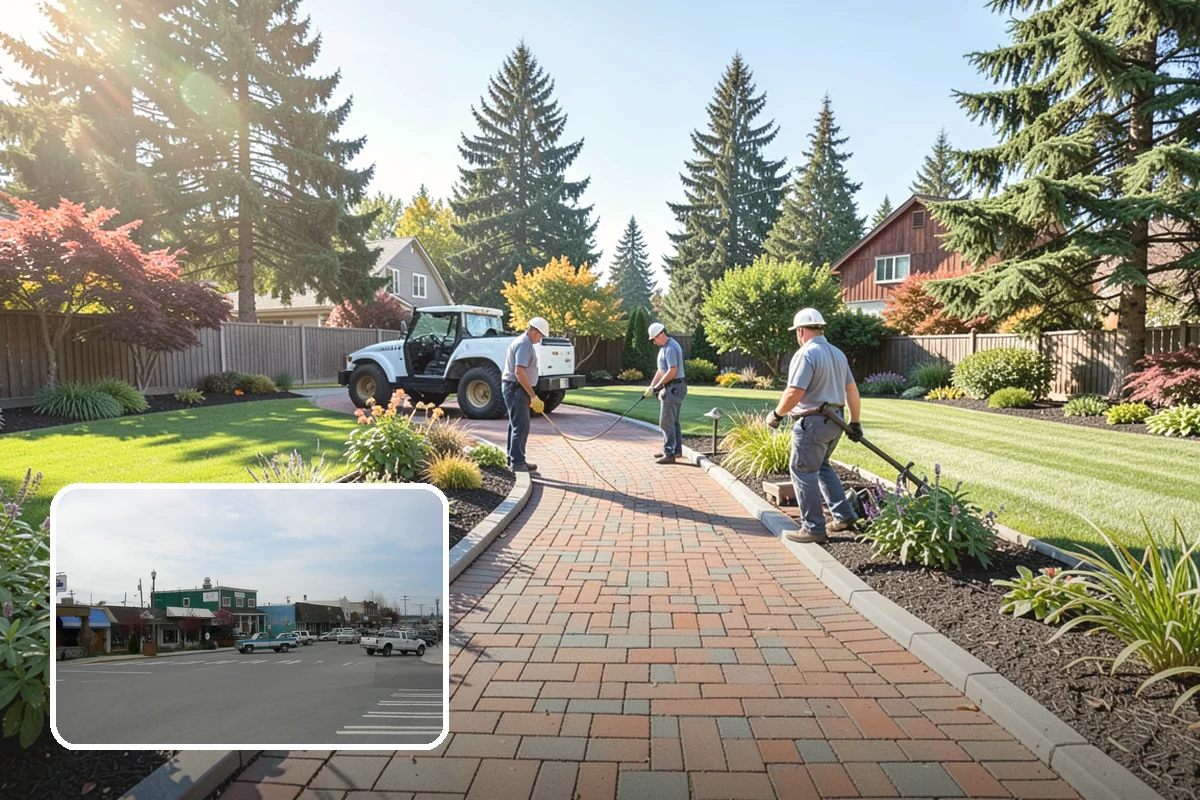 Privacy Hedge Planting in Stanwood, Snohomish County, WA - Year-round privacy from a dense evergreen screen