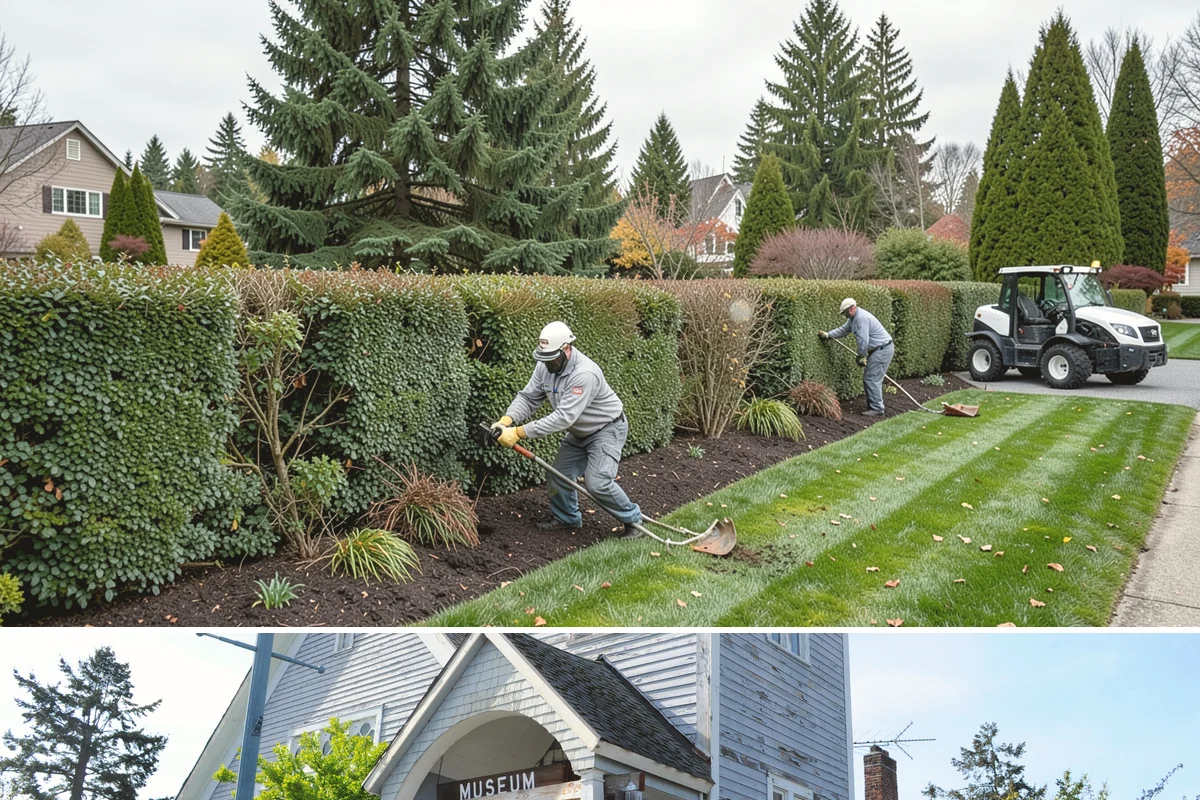 Privacy Hedge Planting in Steilacoom, Pierce County, WA - Plant hedges in fall or early spring so roots establish during the rainy months before summer heat stresses the young plants.