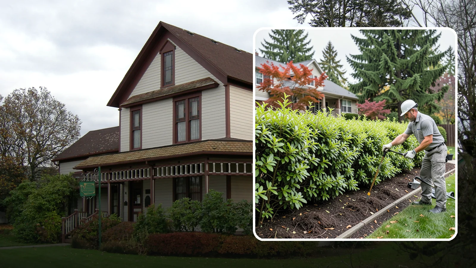 Privacy Hedge Planting in Sumner, Pierce County, WA - We plant living privacy hedges that create a lush green screen well suited to Northwest yards.