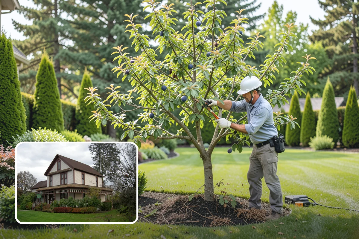 Privacy Hedge Planting in Sumner, Pierce County, WA - Year-round privacy from a dense evergreen screen