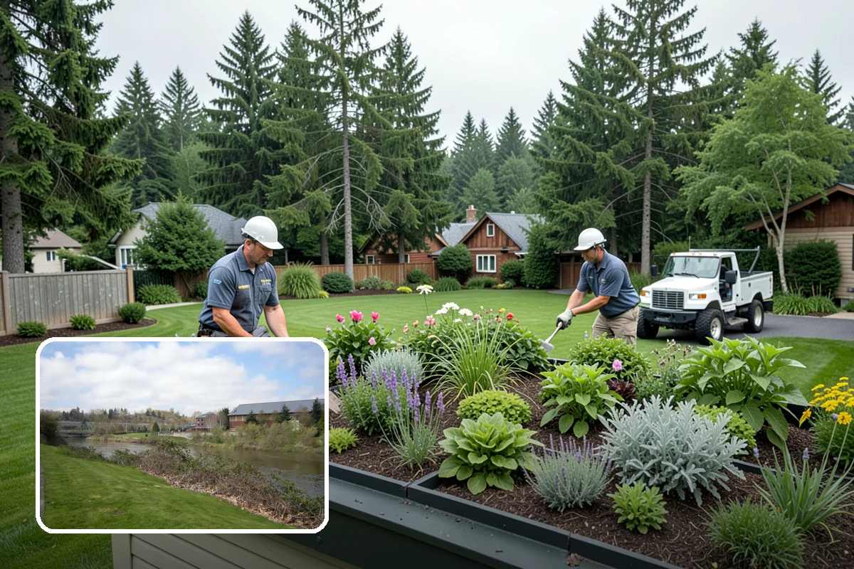 Privacy Hedge Planting in Tukwila, King County, WA - Year-round privacy from a dense evergreen screen