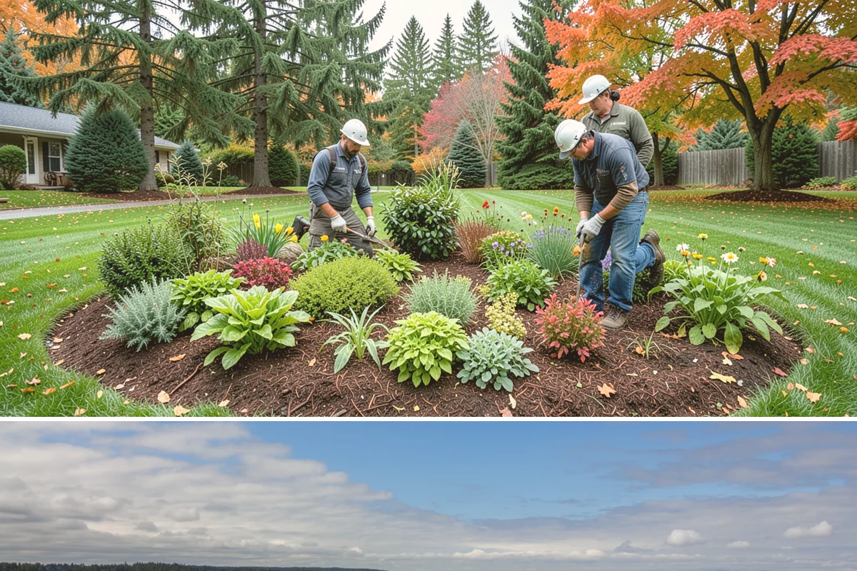 Privacy Hedge Planting in University Place, Pierce County, WA - Plant hedges in fall or early spring so roots establish during the rainy months before summer heat stresses the young plants.
