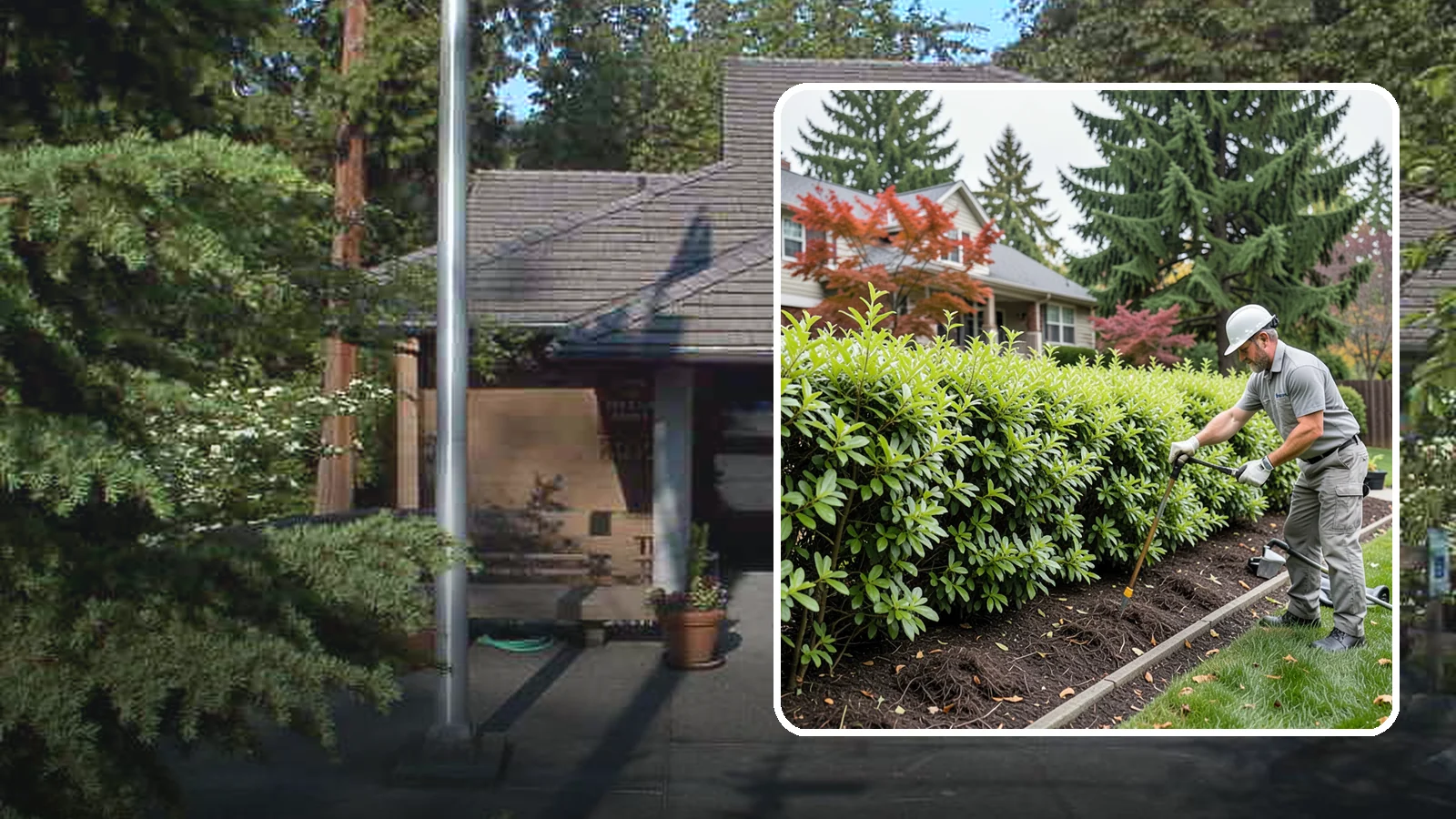 Privacy Hedge Planting in Yarrow Point, King County, WA - We plant living privacy hedges that create a lush green screen well suited to Northwest yards.