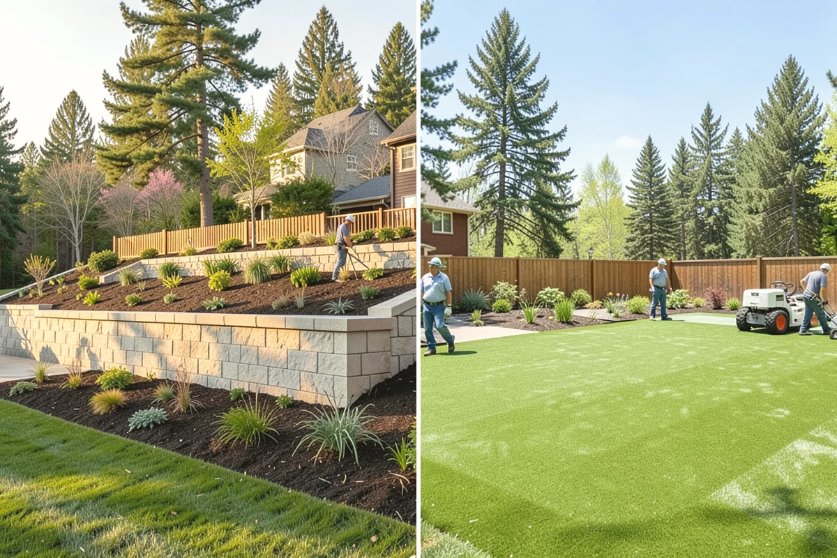 Privacy Hedge Planting in Yarrow Point, King County, WA - Measure the run and select the right hedge species