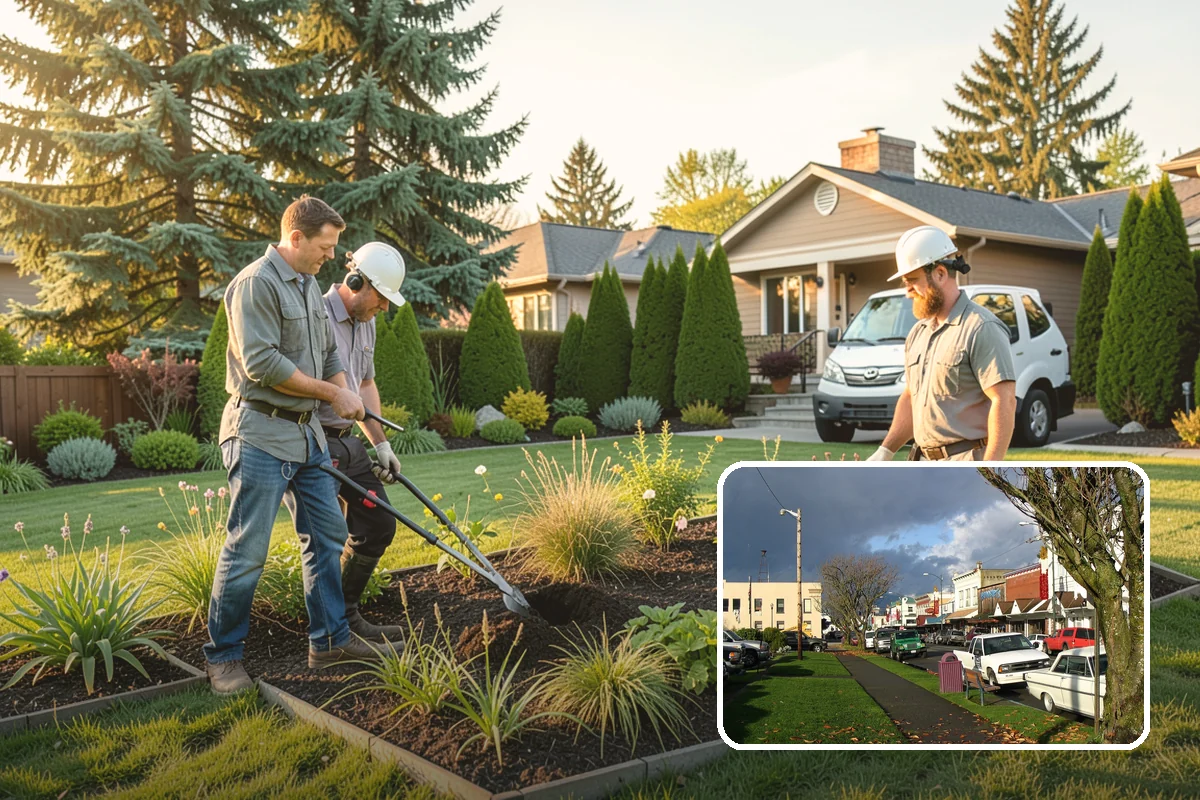 Privet Hedge Trimming in Arlington, Snohomish County, WA - Delivers crisp, formal geometric lines