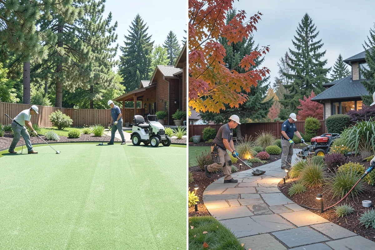Privet Hedge Trimming in Auburn, King County, WA - Set string lines or reference the existing formal shape