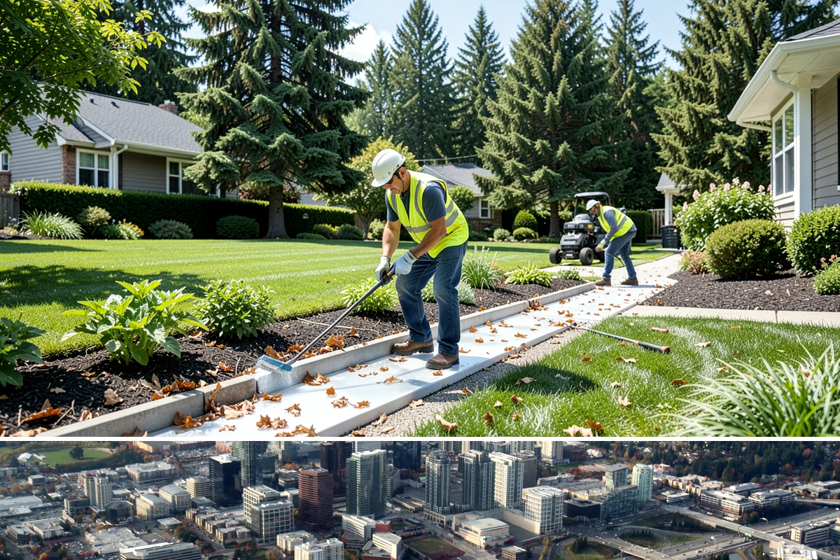 Privet Hedge Trimming in Bellevue, King County, WA - Shear in late spring, mid-summer, and early fall to hold crisp lines through the growing season.