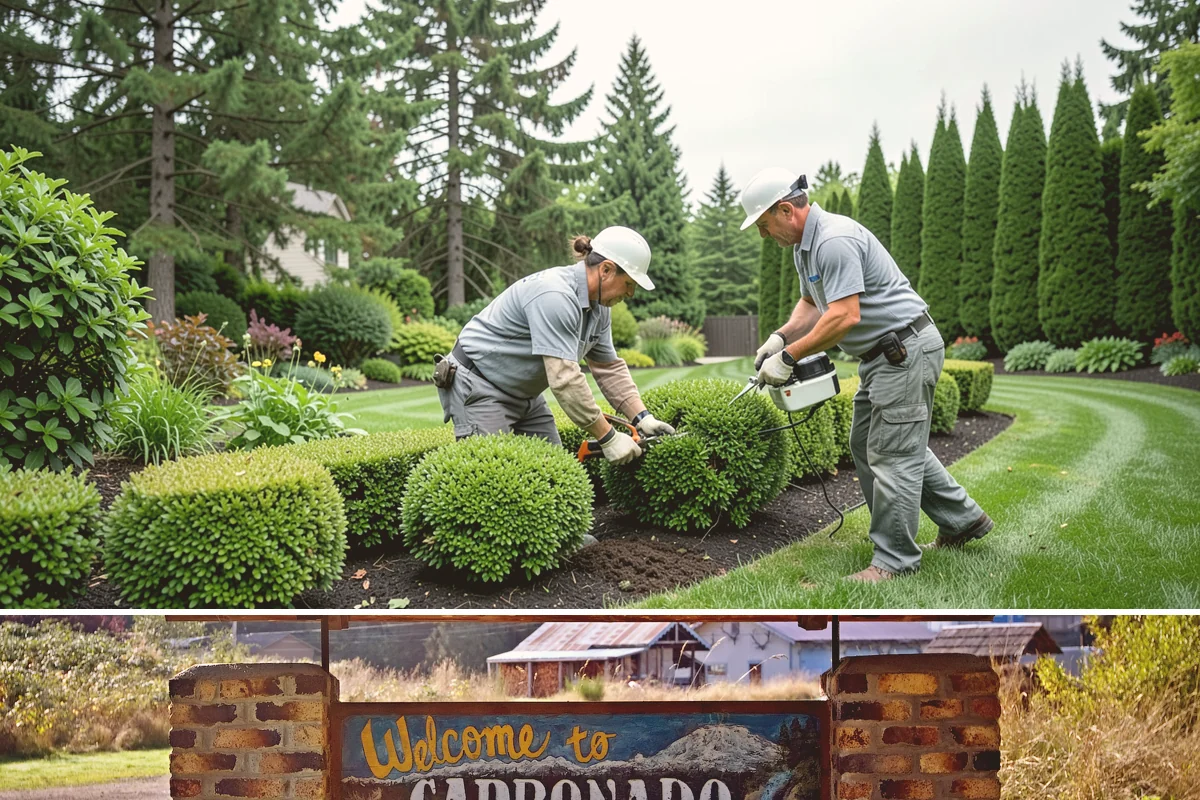 Privet Hedge Trimming in Carbonado, Pierce County, WA - Shear in late spring, mid-summer, and early fall to hold crisp lines through the growing season.