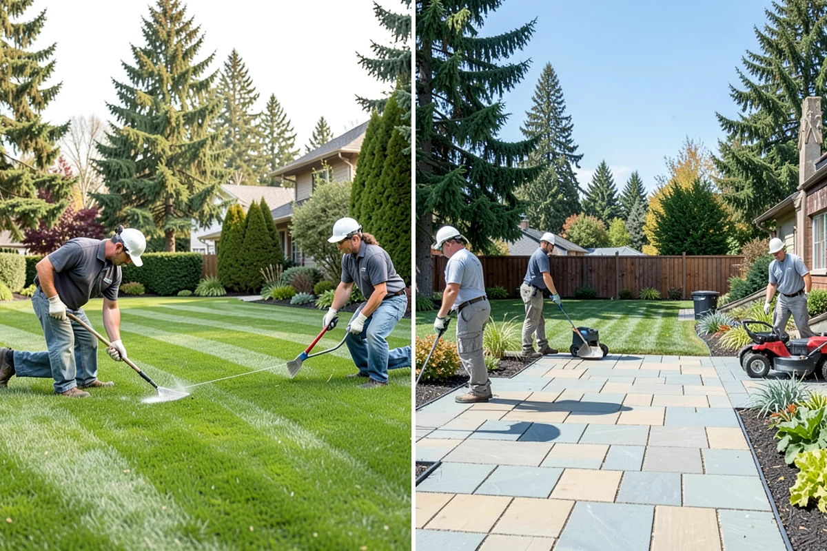 Privet Hedge Trimming in Clyde Hill, King County, WA - Set string lines or reference the existing formal shape