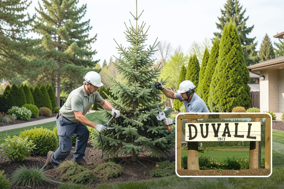 Privet Hedge Trimming in Duvall, King County, WA - Delivers crisp, formal geometric lines