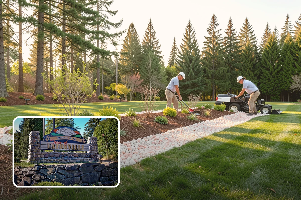 Privet Hedge Trimming in Eatonville, Pierce County, WA - Delivers crisp, formal geometric lines