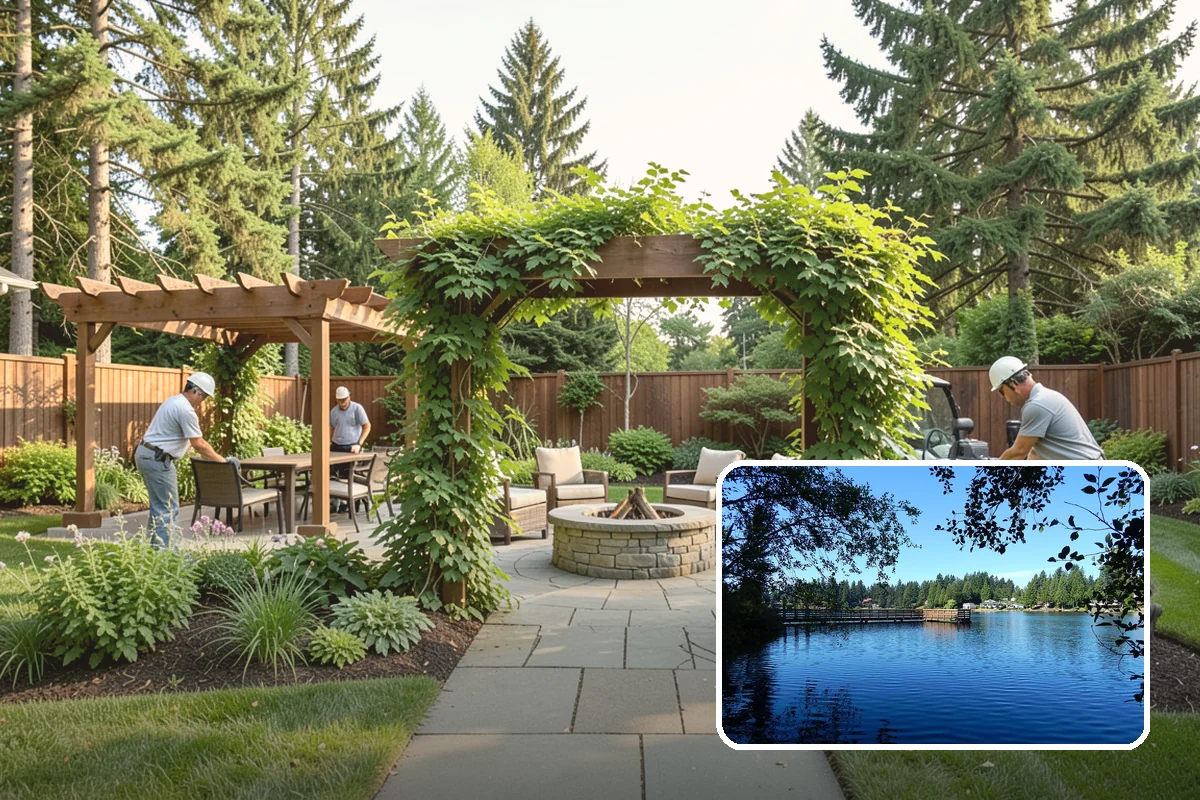 Privet Hedge Trimming in Federal Way, King County, WA - Delivers crisp, formal geometric lines