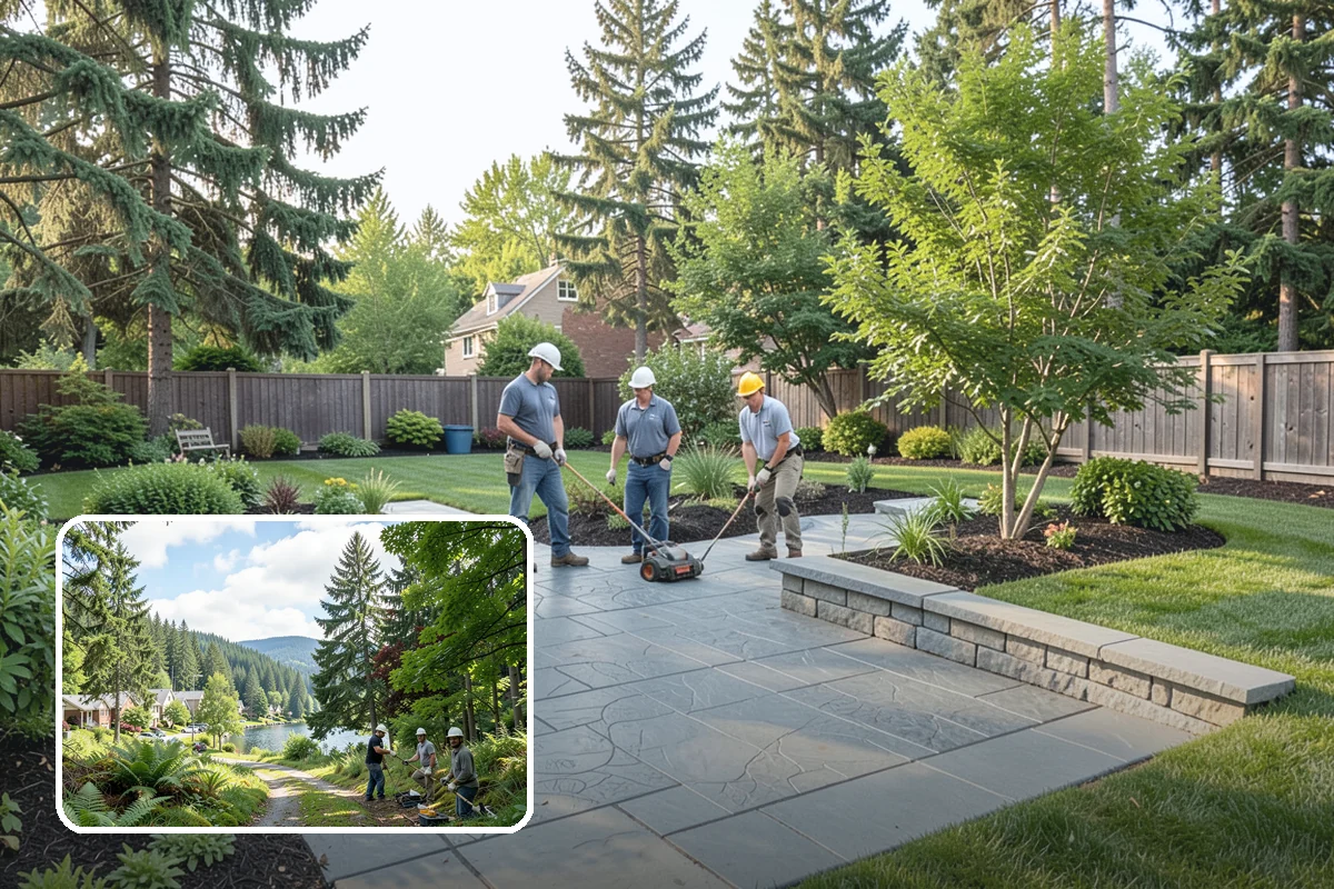 Privet Hedge Trimming in Lake Forest Park, King County, WA - Delivers crisp, formal geometric lines