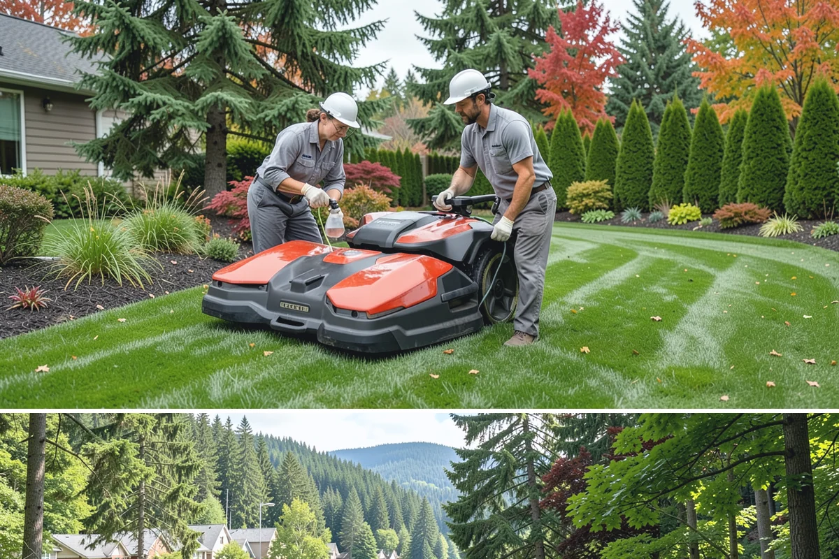 Privet Hedge Trimming in Lake Forest Park, King County, WA - Shear in late spring, mid-summer, and early fall to hold crisp lines through the growing season.