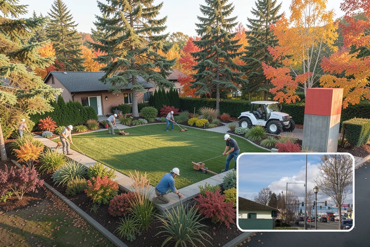 Privet Hedge Trimming in Marysville, Snohomish County, WA - Delivers crisp, formal geometric lines