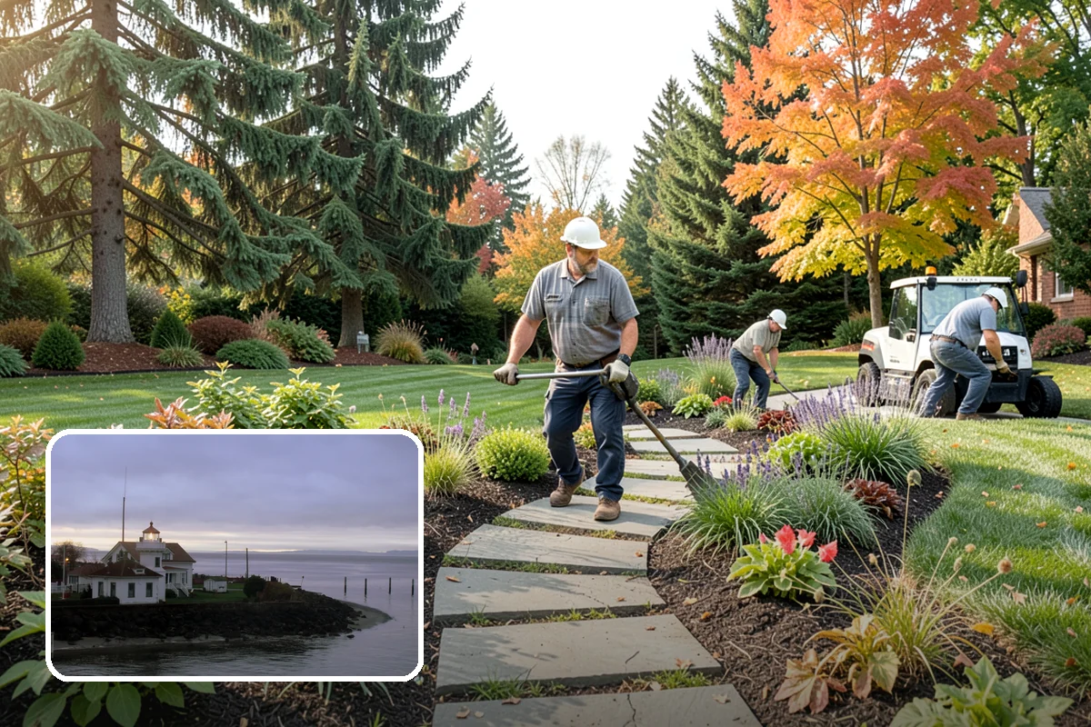 Privet Hedge Trimming in Mukilteo, Snohomish County, WA - Delivers crisp, formal geometric lines