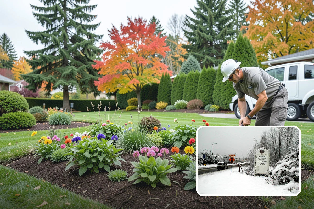 Privet Hedge Trimming in Newcastle, King County, WA - Delivers crisp, formal geometric lines