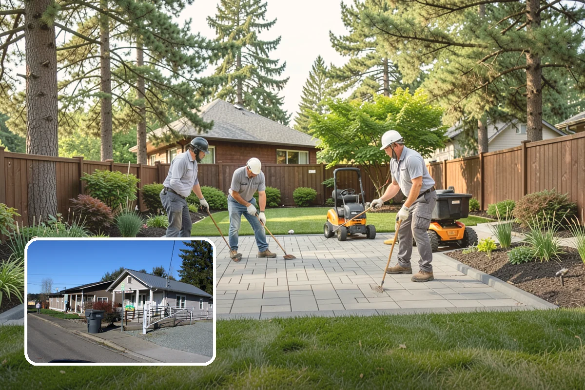 Privet Hedge Trimming in South Prairie, Pierce County, WA - Delivers crisp, formal geometric lines