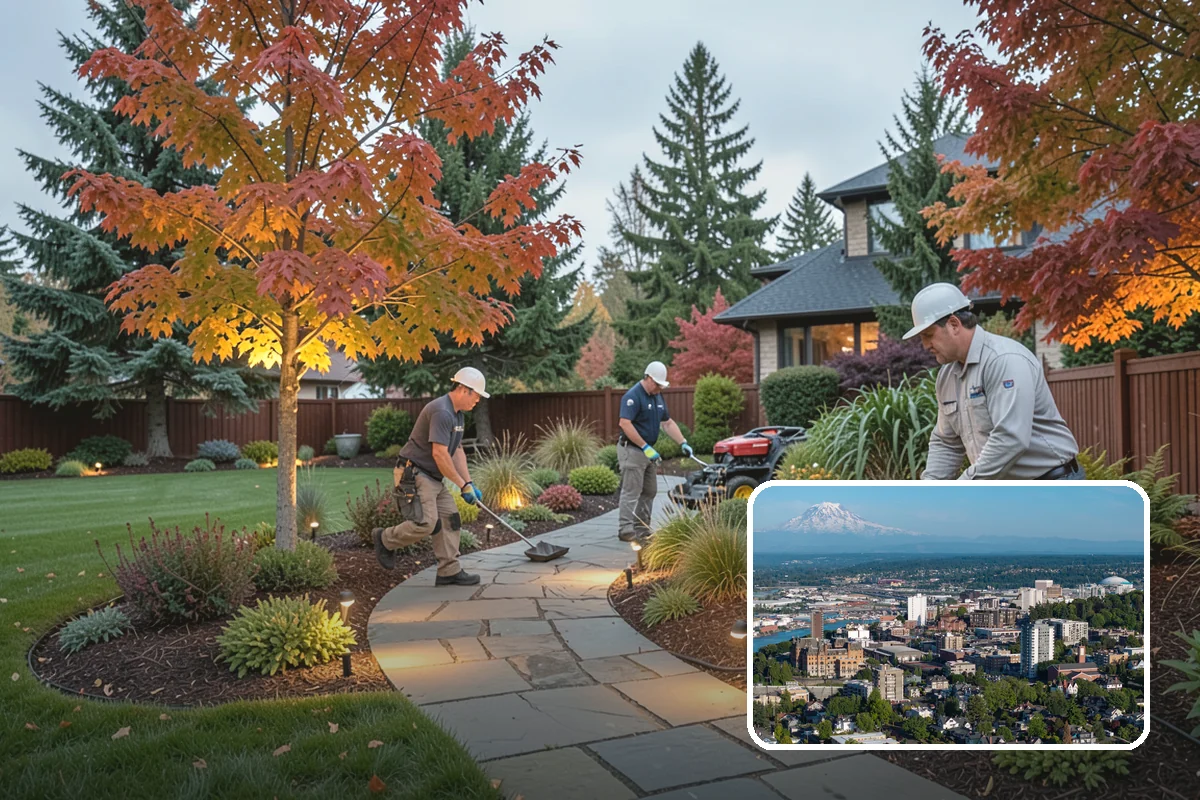 Privet Hedge Trimming in Tacoma, Pierce County, WA - Delivers crisp, formal geometric lines
