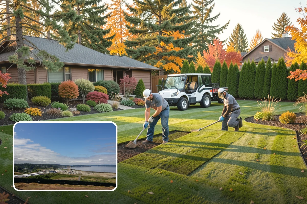Privet Hedge Trimming in University Place, Pierce County, WA - Delivers crisp, formal geometric lines