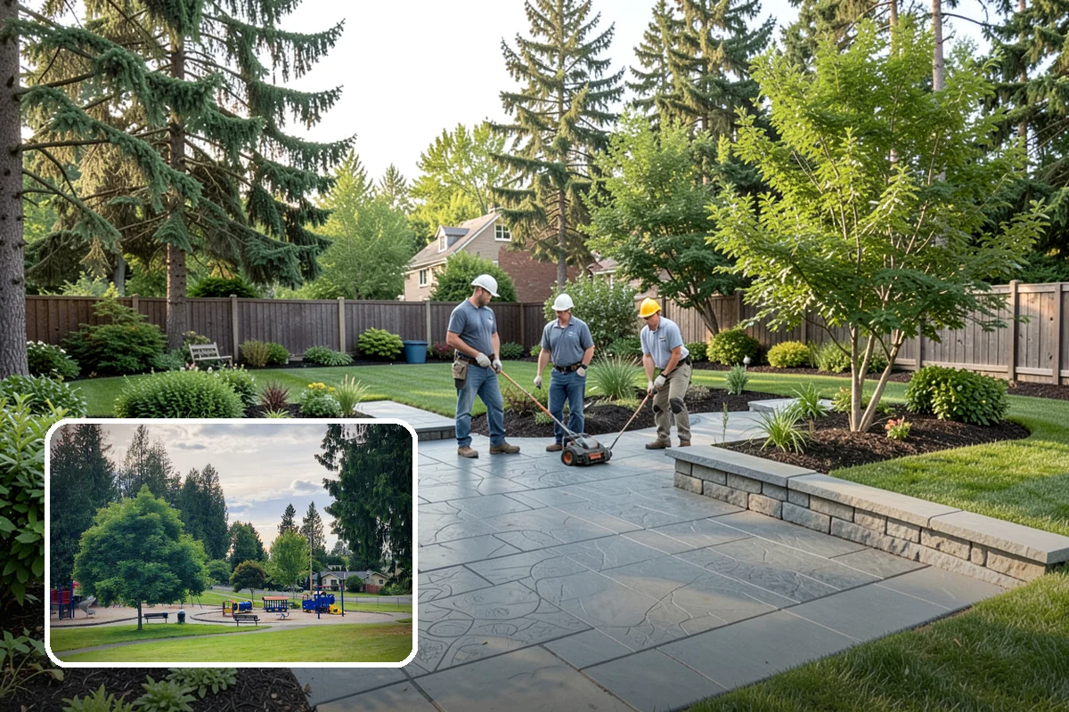 Property Beautification in Bonney Lake, Pierce County, WA - Immediate boost in curb appeal and first impressions