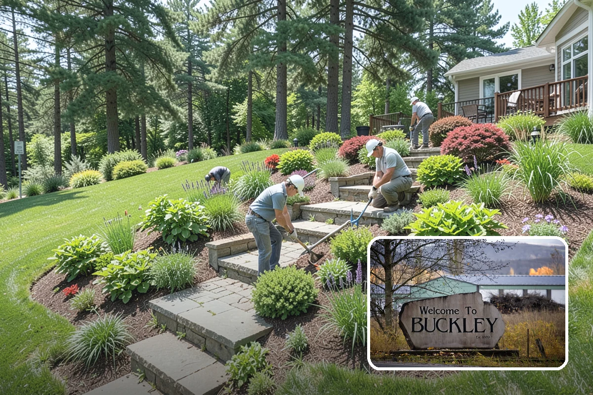 Property Beautification in Buckley, Pierce County, WA - Immediate boost in curb appeal and first impressions