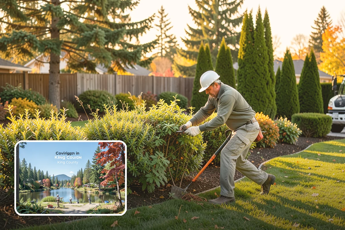 Property Beautification in Covington, King County, WA - Immediate boost in curb appeal and first impressions