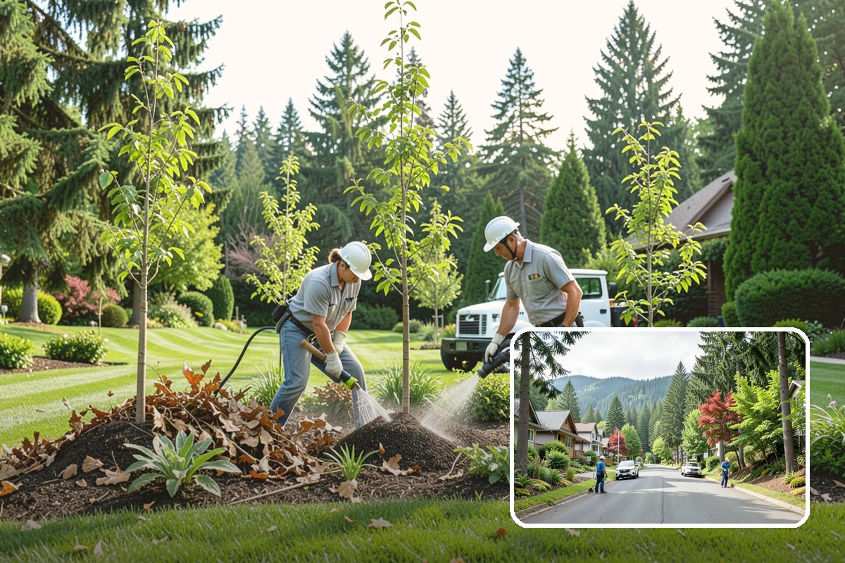 Property Beautification in Darrington, Snohomish County, WA - Immediate boost in curb appeal and first impressions