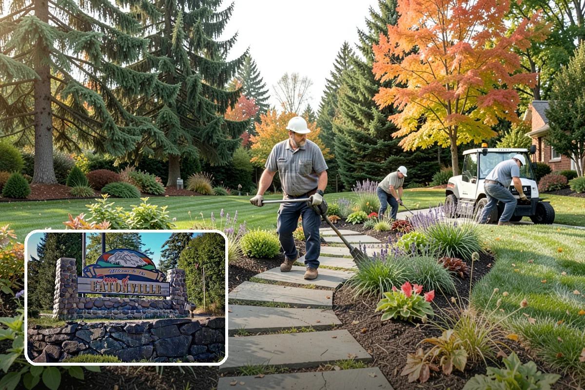 Property Beautification in Eatonville, Pierce County, WA - Immediate boost in curb appeal and first impressions