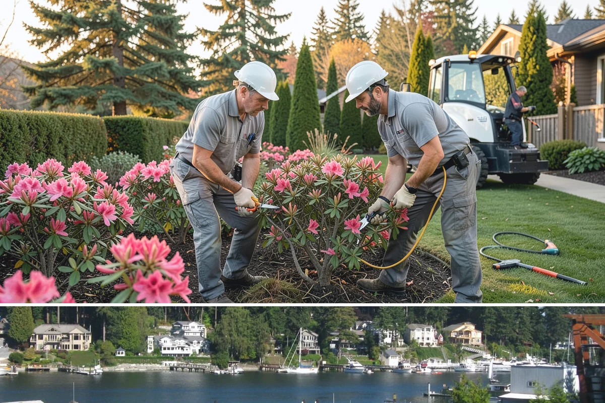 Property Beautification in Gig Harbor, Pierce County, WA - Best executed in spring and early summer for peak color, with fall refreshes and evergreen-focused enhancements keeping...